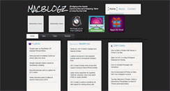 Desktop Screenshot of macblogz.com